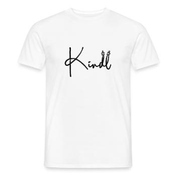 Münchner Kindl - Männer T-Shirt - Weiß - Vorne - AI Model Male 178 dark (178cm)