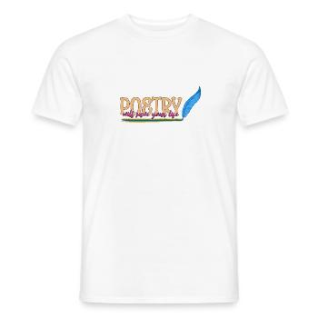 Poet Poesie Dichter Poetry I Geschenk - Männer T-Shirt - Weiß - Vorne - AI Model Male 178 dark (178cm)