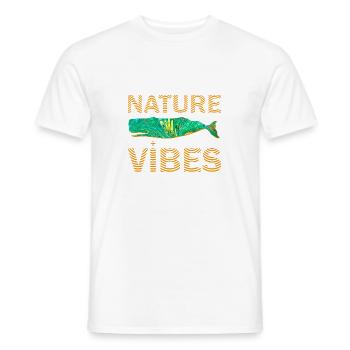 Wal E 71 - Men's T-Shirt - white - Front - AI Model Male 178 dark (178cm)