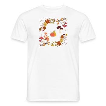 Keytine Autumn - T-shirt homme - blanc - Devant - AI Model Male 178 dark (178cm)