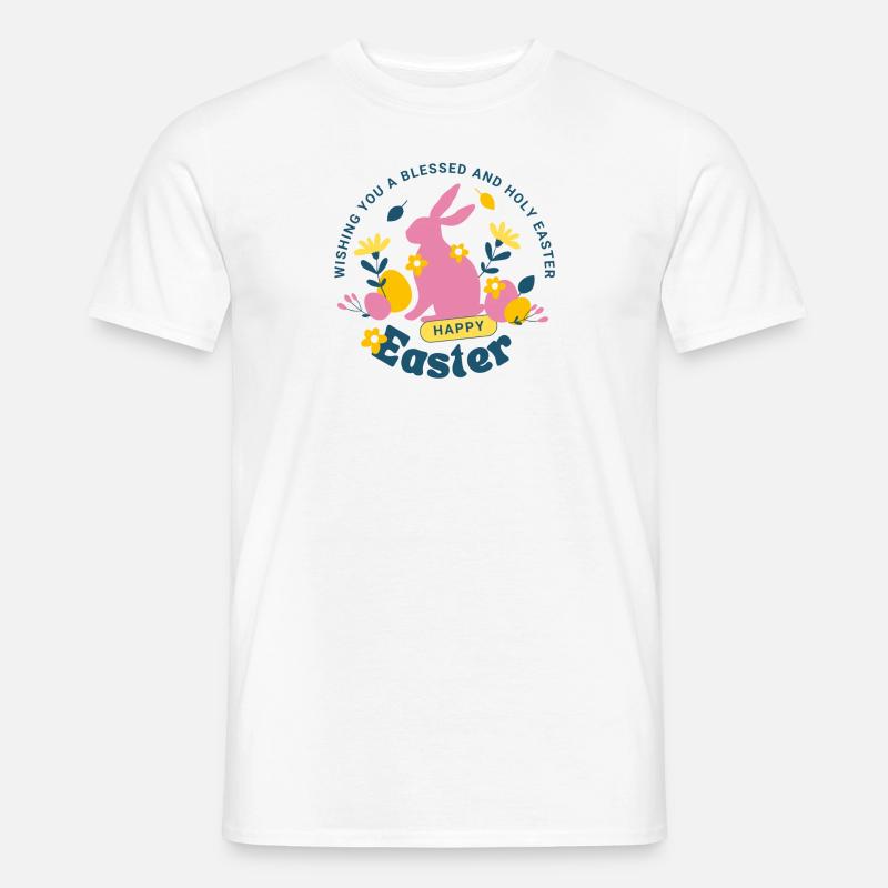 Osterkollektion - Männer T-Shirt - Weiß