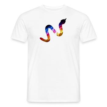 Serpent - serpent - T-shirt homme - blanc - Devant - AI Model Male 178 dark (178cm)