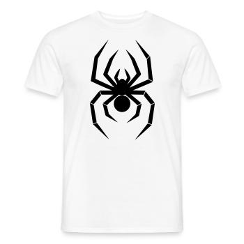 Spinne - Männer T-Shirt - Weiß - Vorne - AI Model Male 178 dark (178cm)