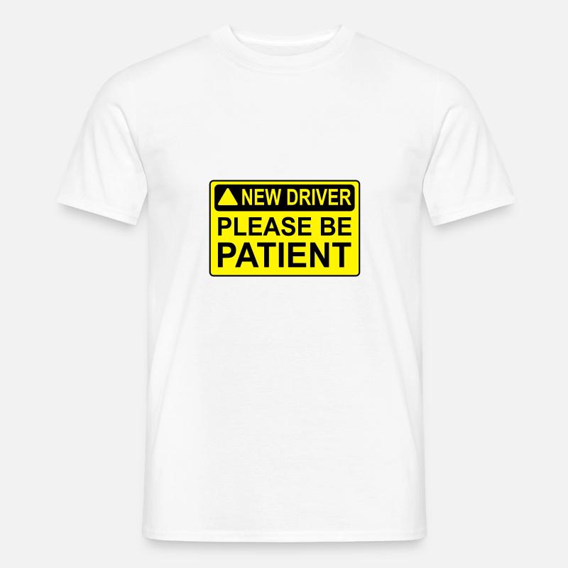 NEWDRIVER2 - Männer T-Shirt - Weiß