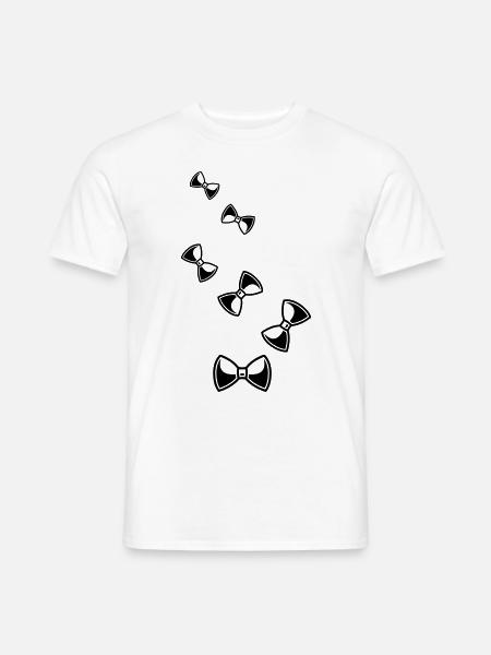 Bow Tie Gentleman - Men's T-Shirt - white