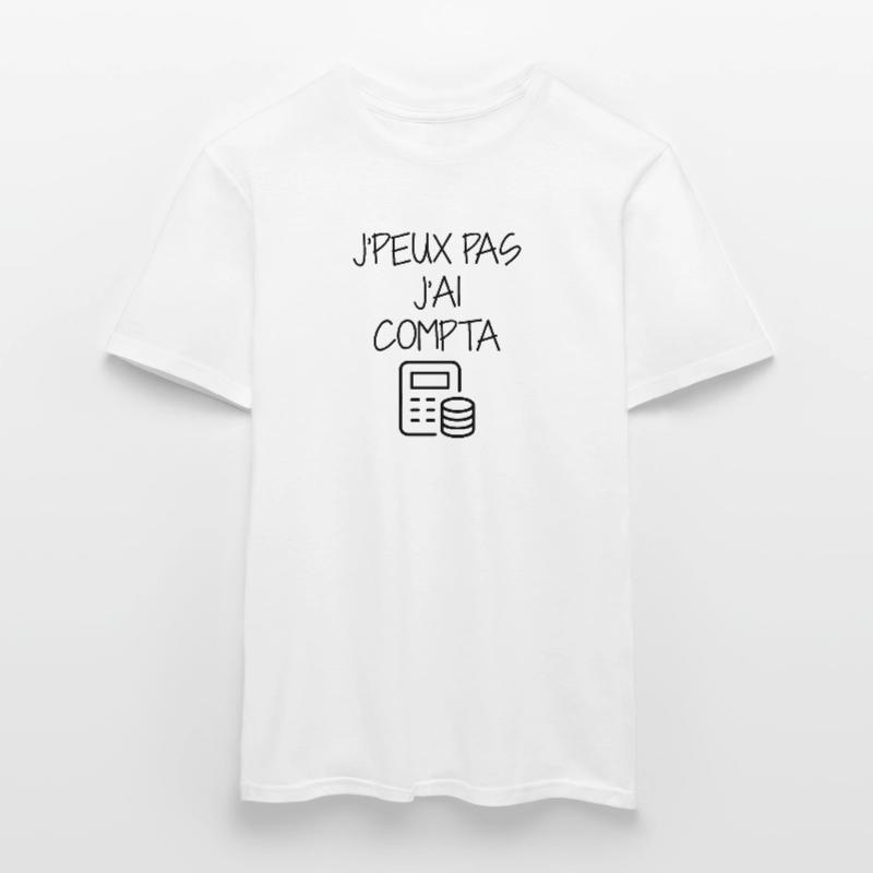 comptable / comptabilité / compter / chiffre T-shirt homme