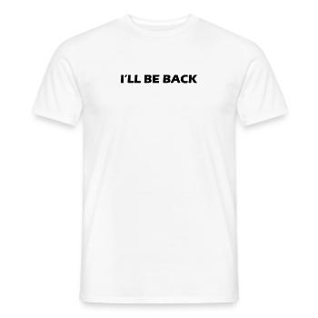 Cinéma / Citation / Série télé / Geek - T-shirt homme - blanc - Devant - AI Model Male 178 dark (178cm)
