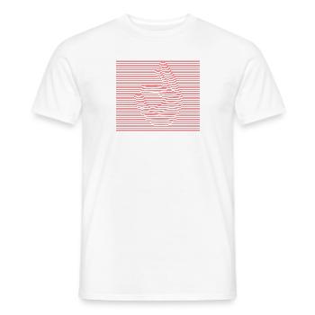 Okay. - Männer T-Shirt - Weiß - Vorne - AI Model Male 178 dark (178cm)