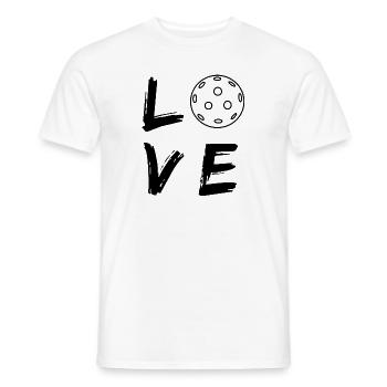 Pickleball Player BallSport Pickleball Gift - Men's T-Shirt - white - Front - AI Model Male 178 dark (178cm)