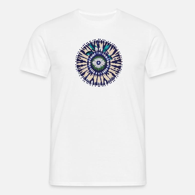 tie dye pattern - Männer T-Shirt - undefined