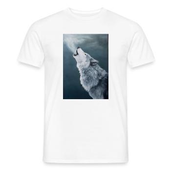 Winterlied - Männer T-Shirt - Weiß - Vorne - AI Model Male 178 dark (178cm)