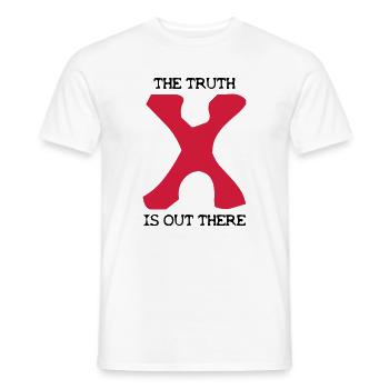the Truth is out there - T-shirt homme - blanc - Devant - AI Model Male 178 dark (178cm)