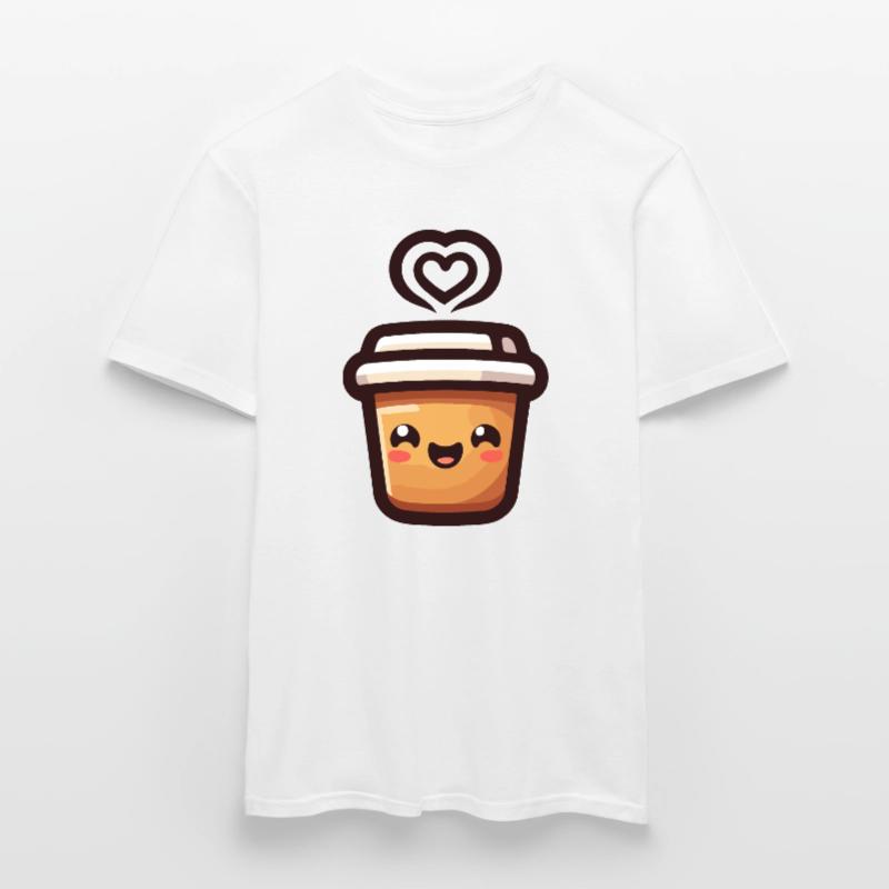 Caffeine Cutie : le joyeux Java T-shirt homme