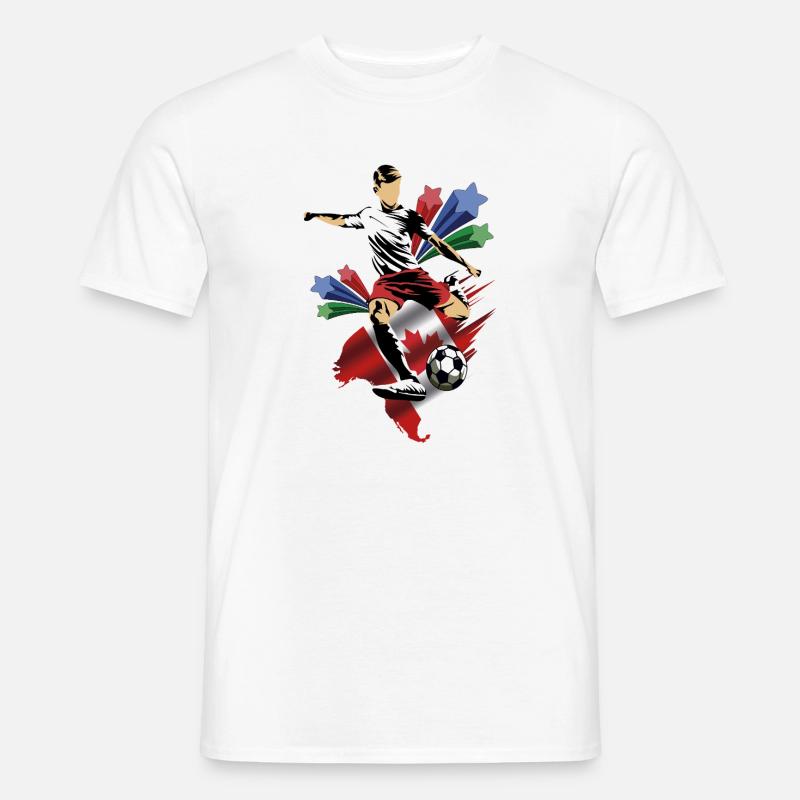 Canada - Canada - Drapeaux - T-shirt homme - blanc