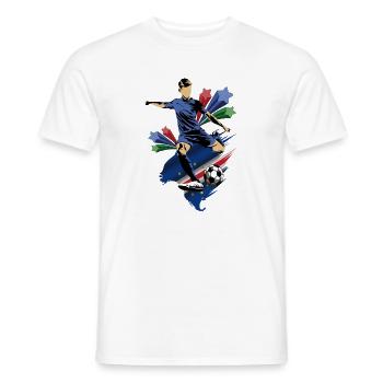 Kap Verde – Kap Verde – Flagge - Männer T-Shirt - Weiß - Vorne - AI Model Male 178 dark (178cm)