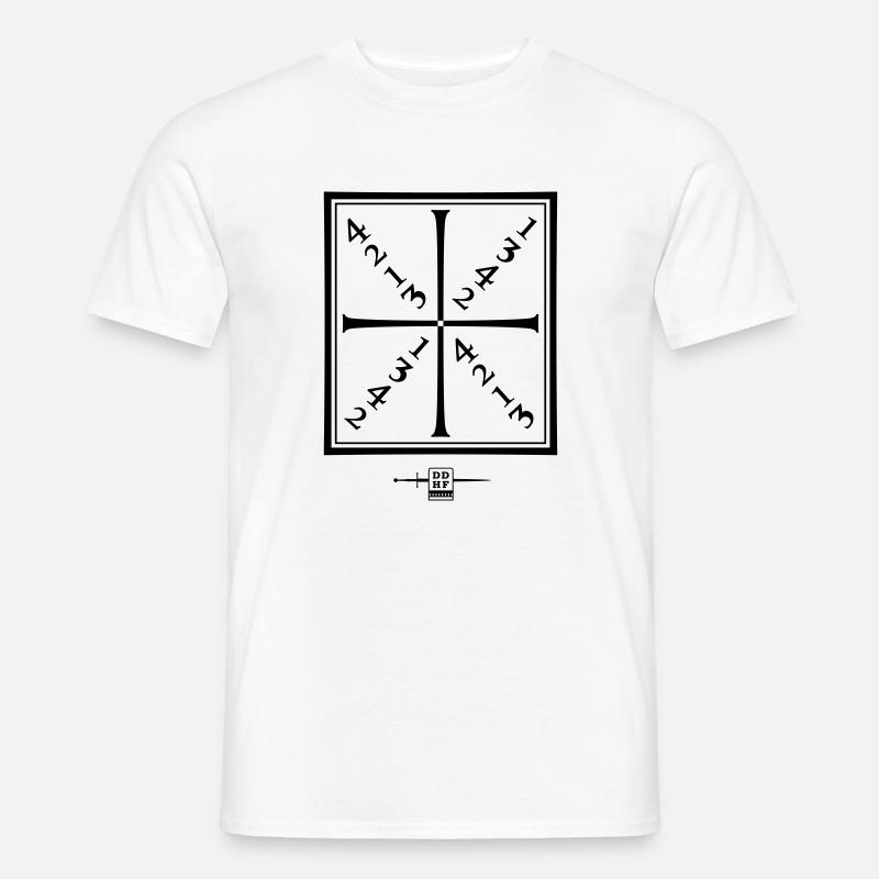 Meyerrad 1 - Männer T-Shirt - Weiß