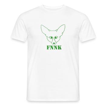 FNNK grün - Männer T-Shirt - Weiß - Vorne - AI Model Male 178 dark (178cm)