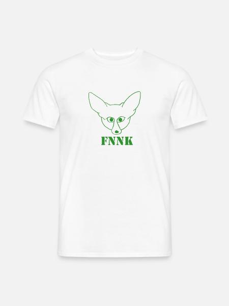 FNNK green - Men's T-Shirt - white