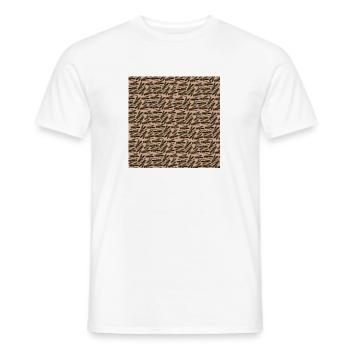 Many wasps - Men's T-Shirt - white - Front - AI Model Male 178 dark (178cm)