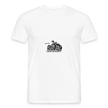 Altenpflege Motorrad Altenpflegerin - Männer T-Shirt - Weiß - Vorne - AI Model Male 178 dark (178cm)