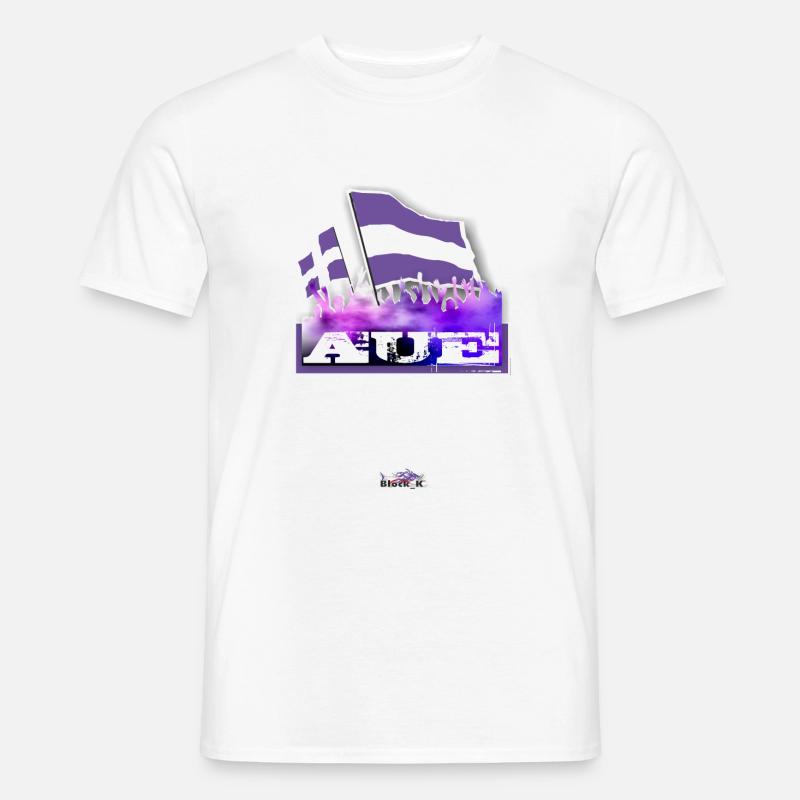 Aue all4one - Männer T-Shirt - Weiß