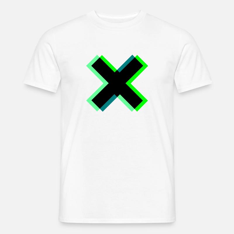 Heraufschrauben - Männer T-Shirt - Weiß
