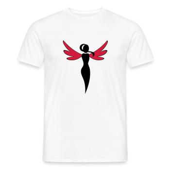 fee - Männer T-Shirt - Weiß - Vorne - AI Model Male 178 dark (178cm)