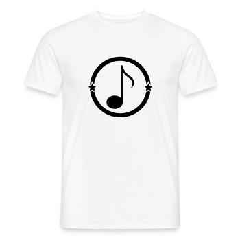 Musik / Musiker / Music / Musician - Männer T-Shirt - Weiß - Vorne - AI Model Male 178 dark (178cm)