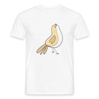 Vogel - Männer T-Shirt - Weiß - Vorne - AI Model Male 178 dark (178cm)