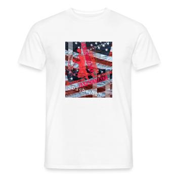 basketball - Männer T-Shirt - Weiß - Vorne - AI Model Male 178 dark (178cm)