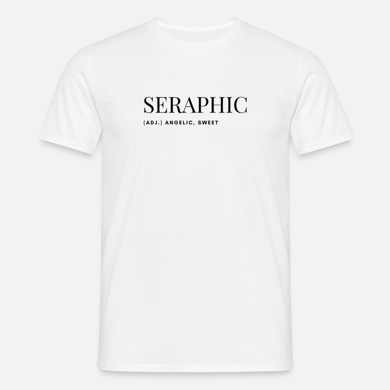Seraphisch - Männer T-Shirt - Weiß