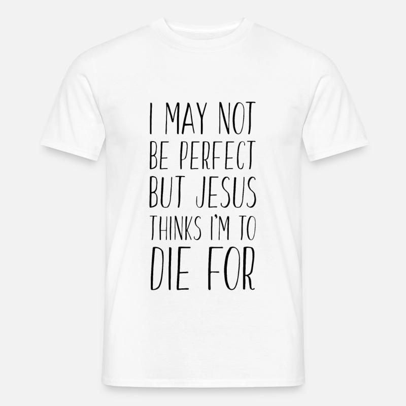 Jesus - Mænd T-shirt - hvid