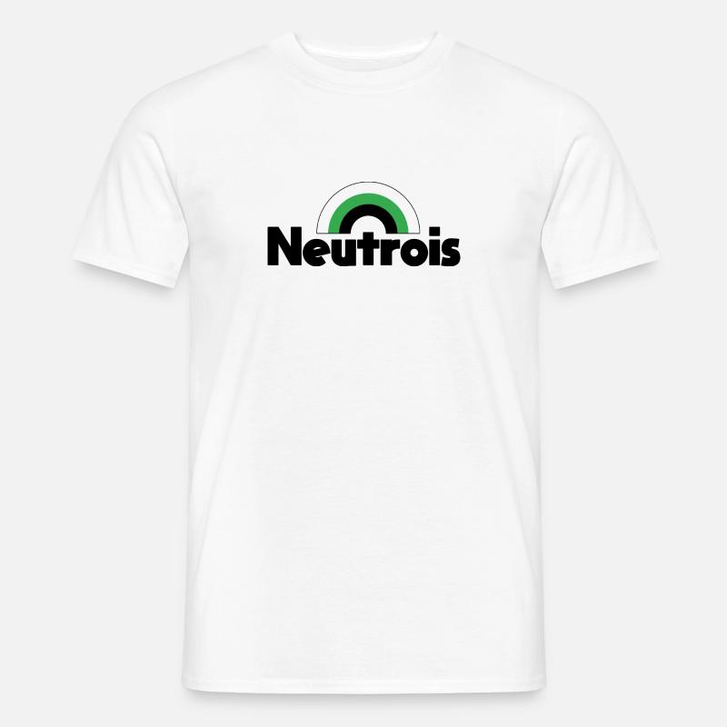 Neutrois - Männer T-Shirt - Weiß