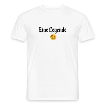 Eine Legende - Männer T-Shirt - Weiß - Vorne - AI Model Male 178 dark (178cm)