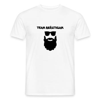 Junggesellenabschied Team Bräutigam Polterabend - Männer T-Shirt - Weiß - Vorne - AI Model Male 178 dark (178cm)