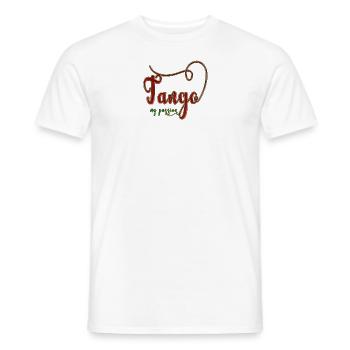 Tango - My passion - Männer T-Shirt - Weiß - Vorne - AI Model Male 178 dark (178cm)