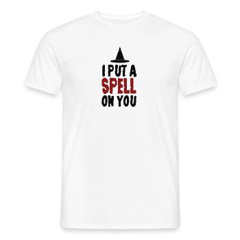 I Put A Spell On You - Männer T-Shirt - Weiß - Vorne - AI Model Male 178 dark (178cm)