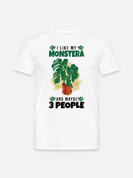 Zimmerpflanze - Männer T-Shirt - Weiß