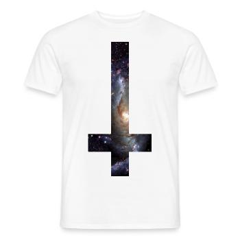 Kreuz - Männer T-Shirt - Weiß - Vorne - AI Model Male 178 dark (178cm)