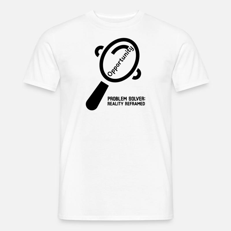 Problem Solved: Reality Reframed Men’s T-shirt