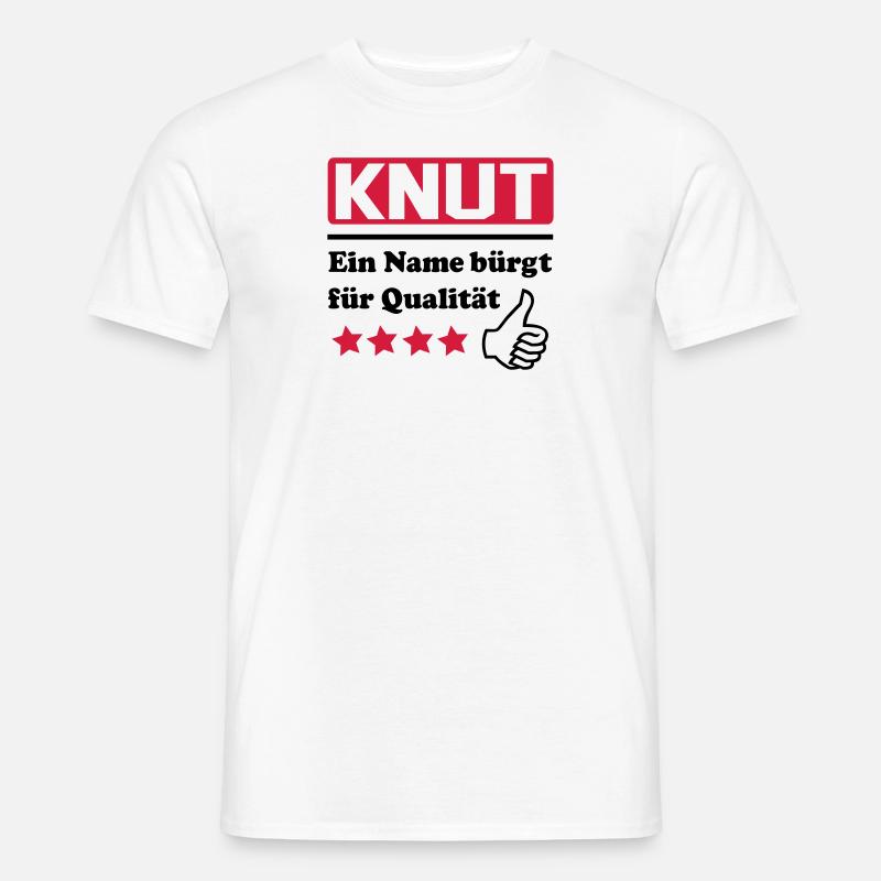 knut - Männer T-Shirt - Weiß