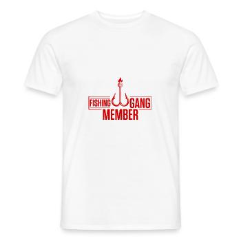 Gang de pêcheurs - T-shirt homme - blanc - Devant - AI Model Male 178 dark (178cm)