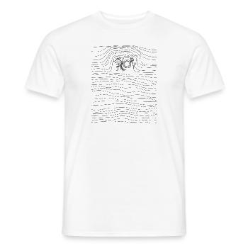 Fotografie Lineart Fotokamera Fotoapparat Fotograf - Männer T-Shirt - Weiß - Vorne - AI Model Male 178 dark (178cm)
