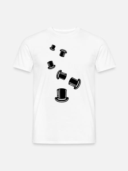Groom Cylinder - Men's T-Shirt - white