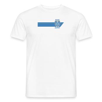 Greece Hellas Greece Greek Football - Men's T-Shirt - white - Front - AI Model Male 178 dark (178cm)