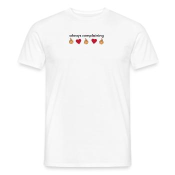 Funny Y2k Shirt, Y2k Baby Tee, Y2k Graphic Shirt, - Men's T-Shirt - white - Front - AI Model Male 178 dark (178cm)