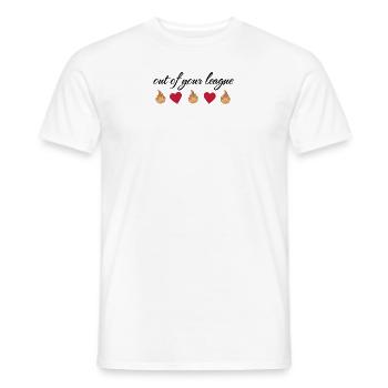 Funny Y2k Shirt, Y2k Baby Tee, Y2k Graphic Shirt, - Men's T-Shirt - white - Front - AI Model Male 178 dark (178cm)