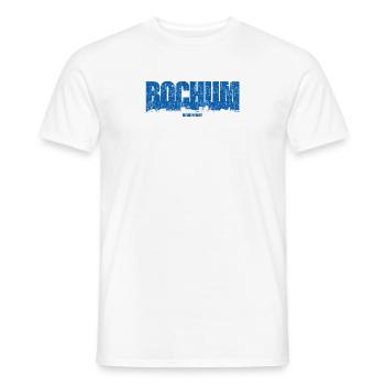 Bochum Skyline Ruhrpott sur la zone minière du charbon Home - T-shirt homme - blanc - Devant - AI Model Male 178 dark (178cm)