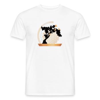 Tree - Men's T-Shirt - white - Front - AI Model Male 178 dark (178cm)