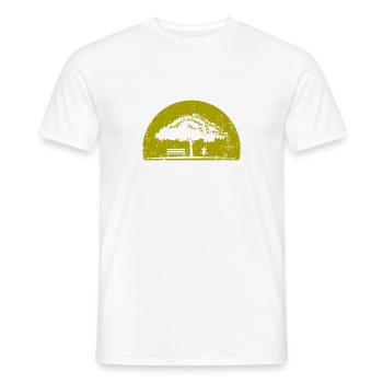 Tree - Men's T-Shirt - white - Front - AI Model Male 178 dark (178cm)